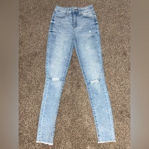 SO High-Rise Ripped Skinny Jeans